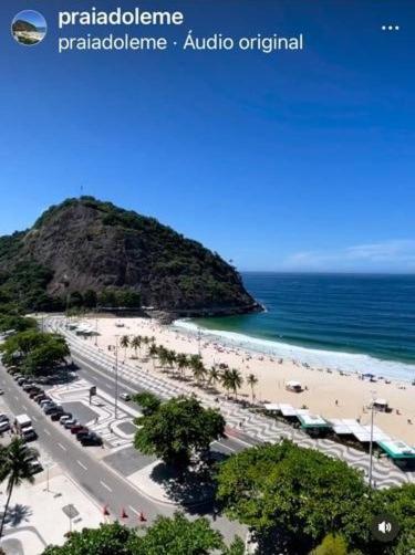 Apartamento No Leme - Copacabana Rio de Janeiro Exteriör bild