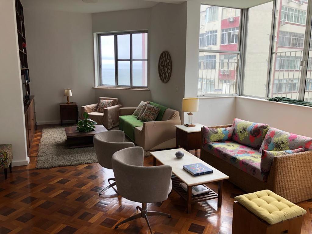 Apartamento No Leme - Copacabana Rio de Janeiro Exteriör bild